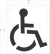 48" Handicap Stencil Specs